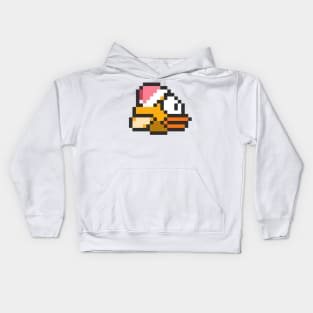 Christmas Flappy Bird Kids Hoodie